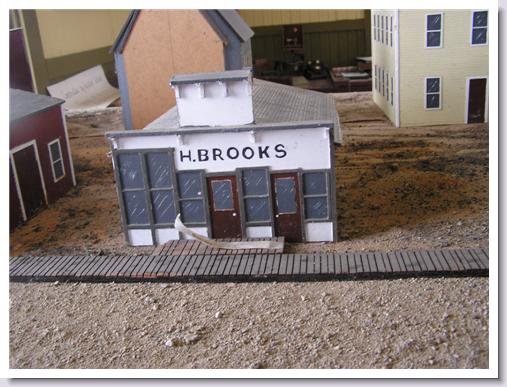 Model 1 of Hubert Brooks General Merchant Store, St. John N.D.